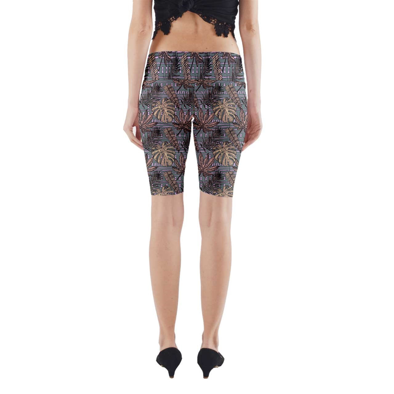 Monstera Fern #5 Yoga Cropped Leggings