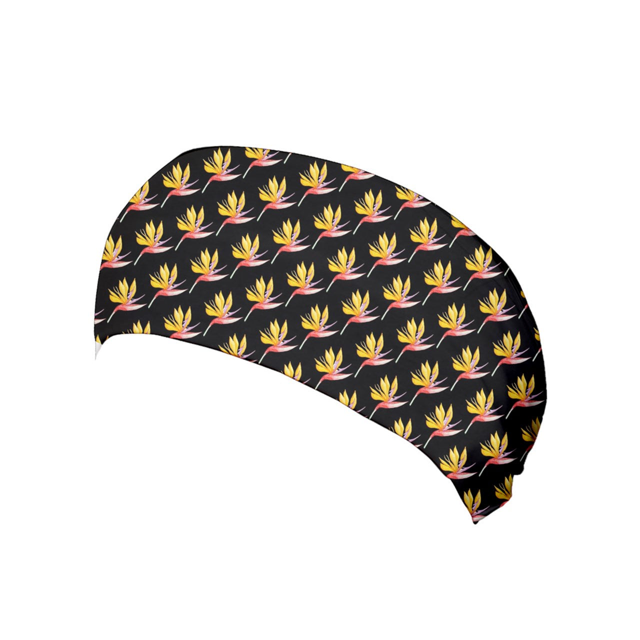 Yoga Headband Orchid on Black