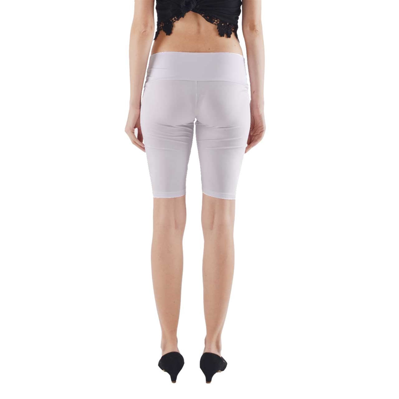 Yoga Cropped Leggings White