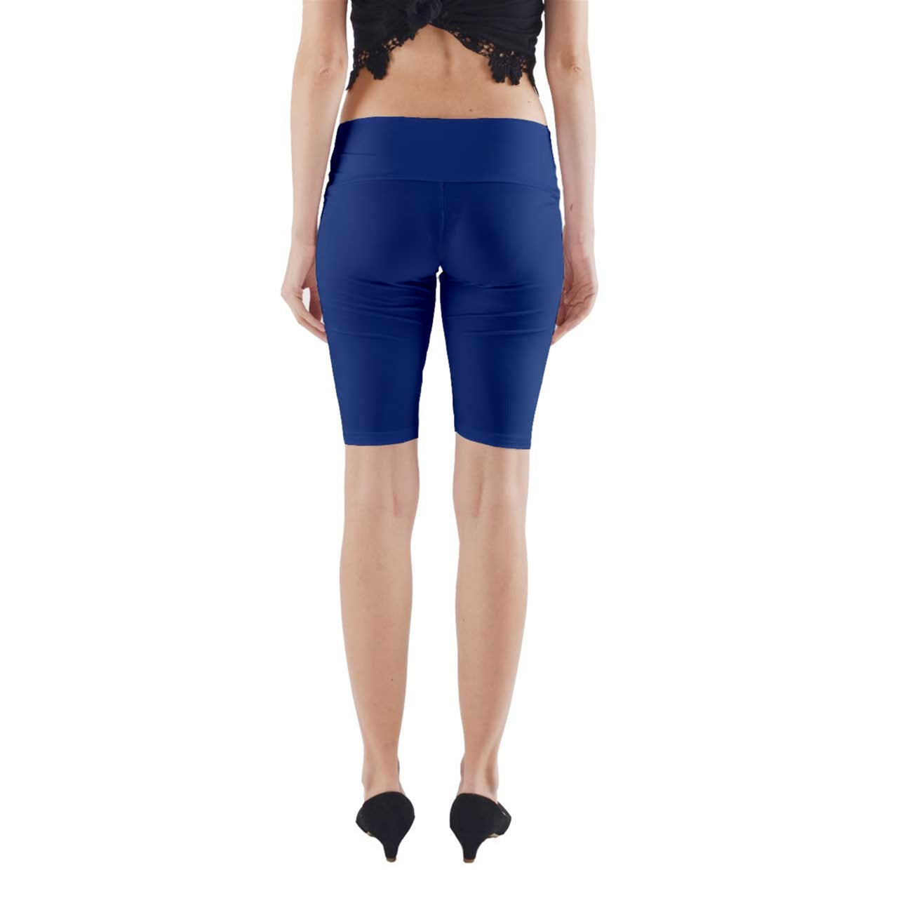 Yoga Cropped Leggings Classic Blue
