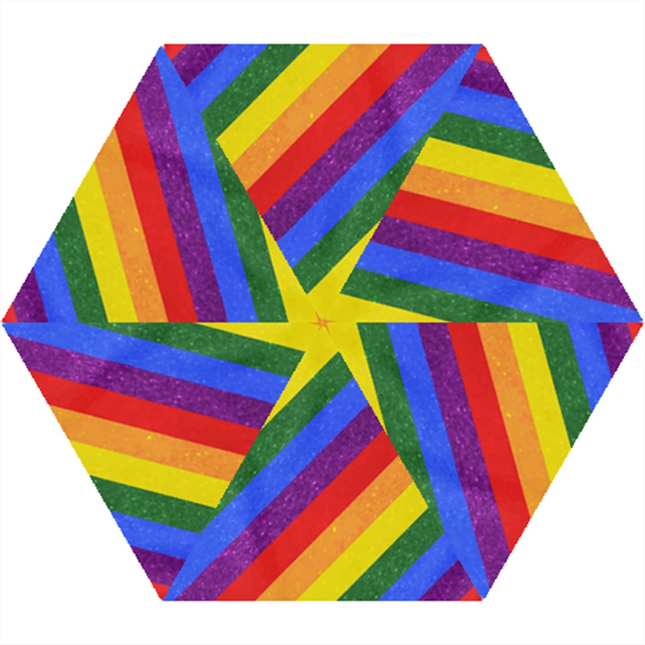 Rainbow Pride Mini Folding Umbrellas