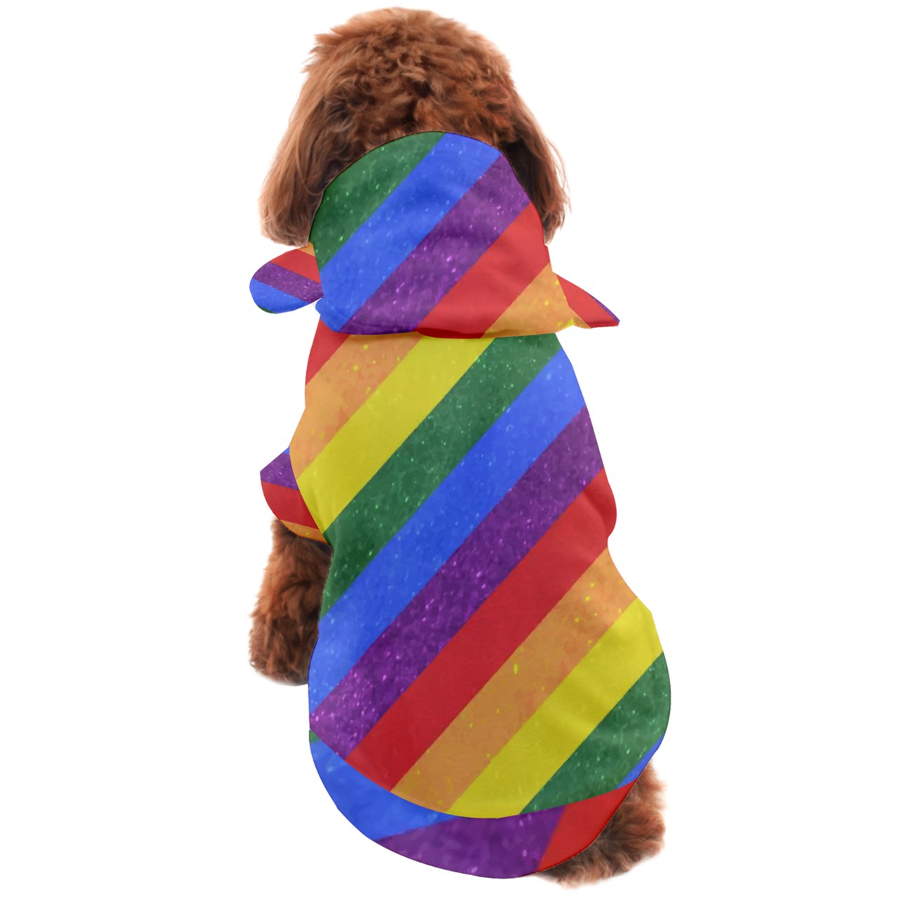 Rainbow Pride Dog Coat