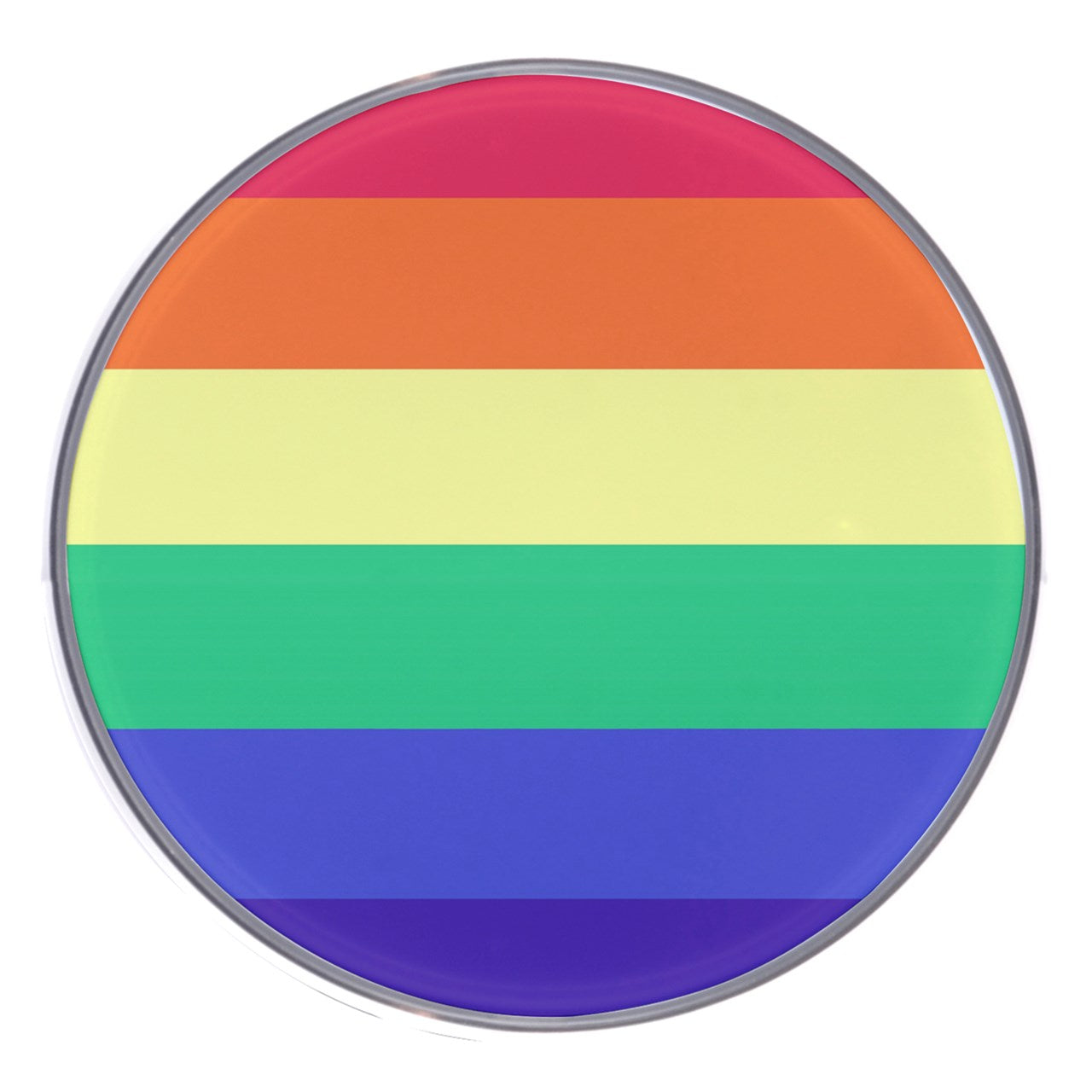 LGBTQ Rainbow Pride #12 Wireless Fast Charger(White)