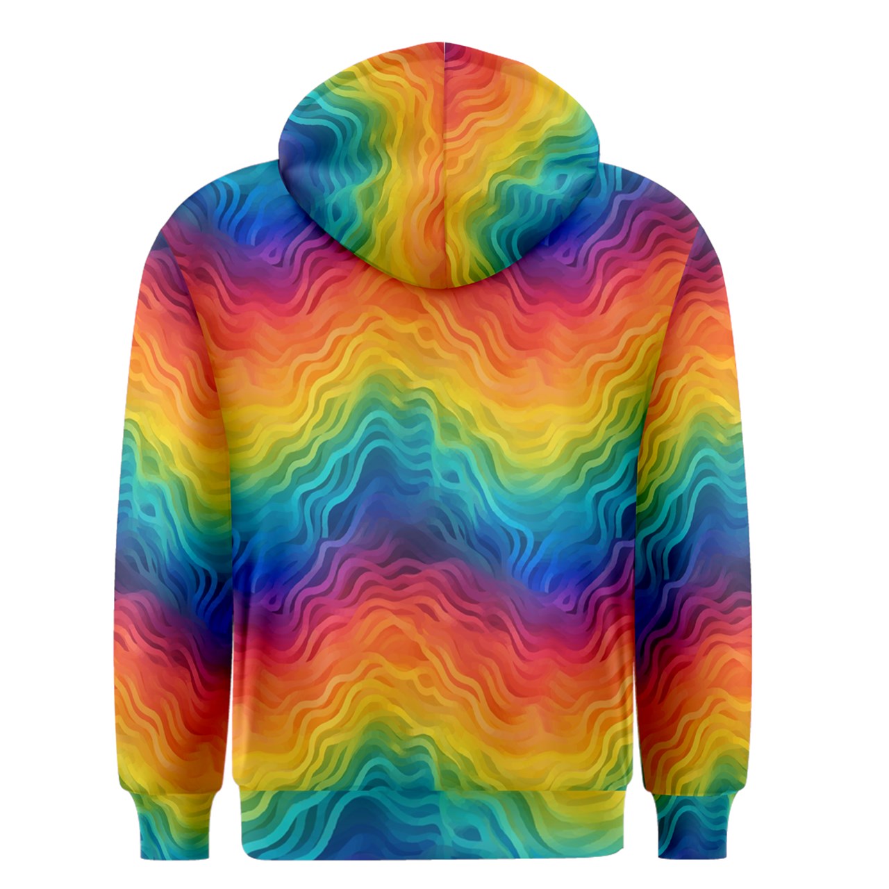 Lgbtq Rainbow Men's Zipper Hoodie