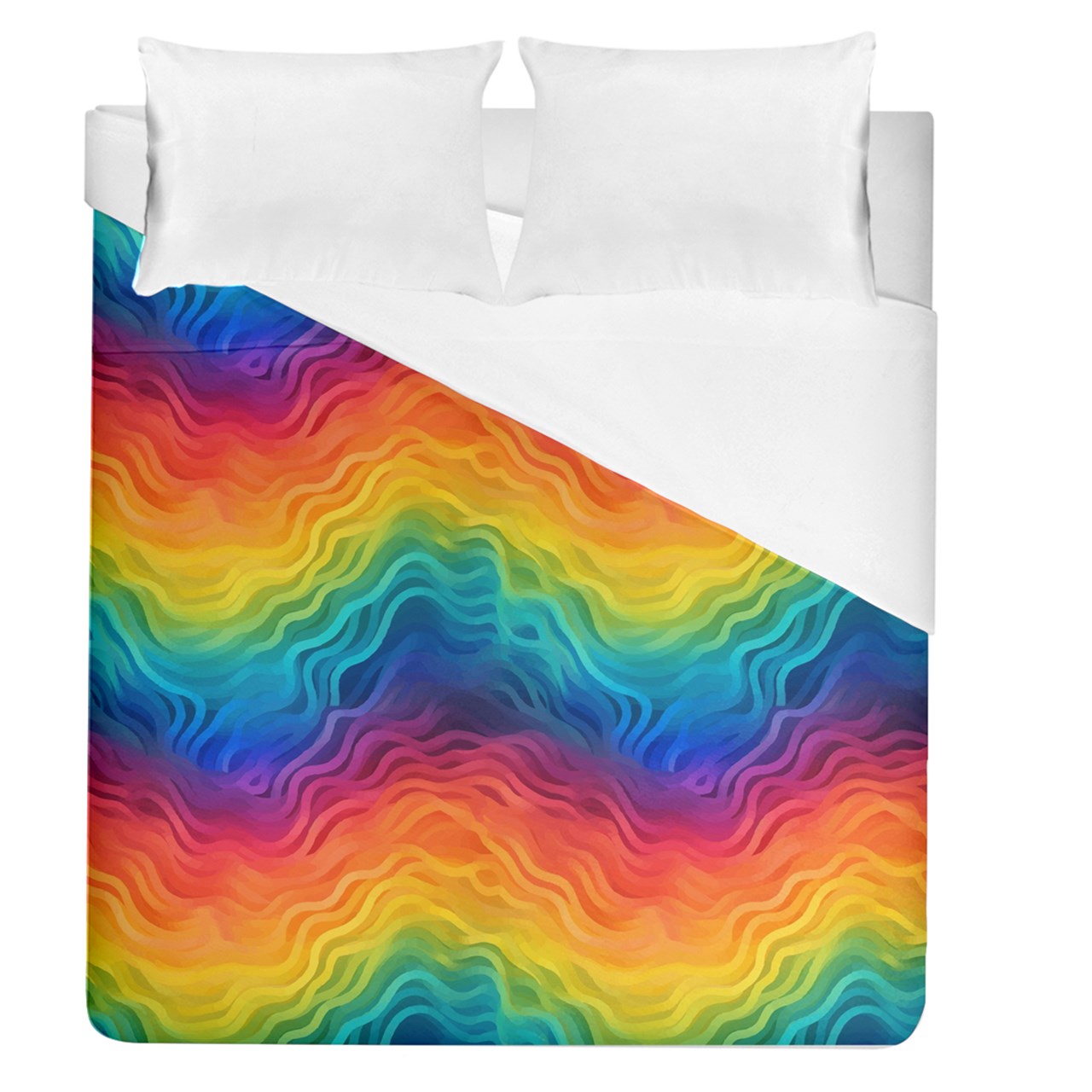 Lgbtq Rainbow Duvet Cover (Queen Size)
