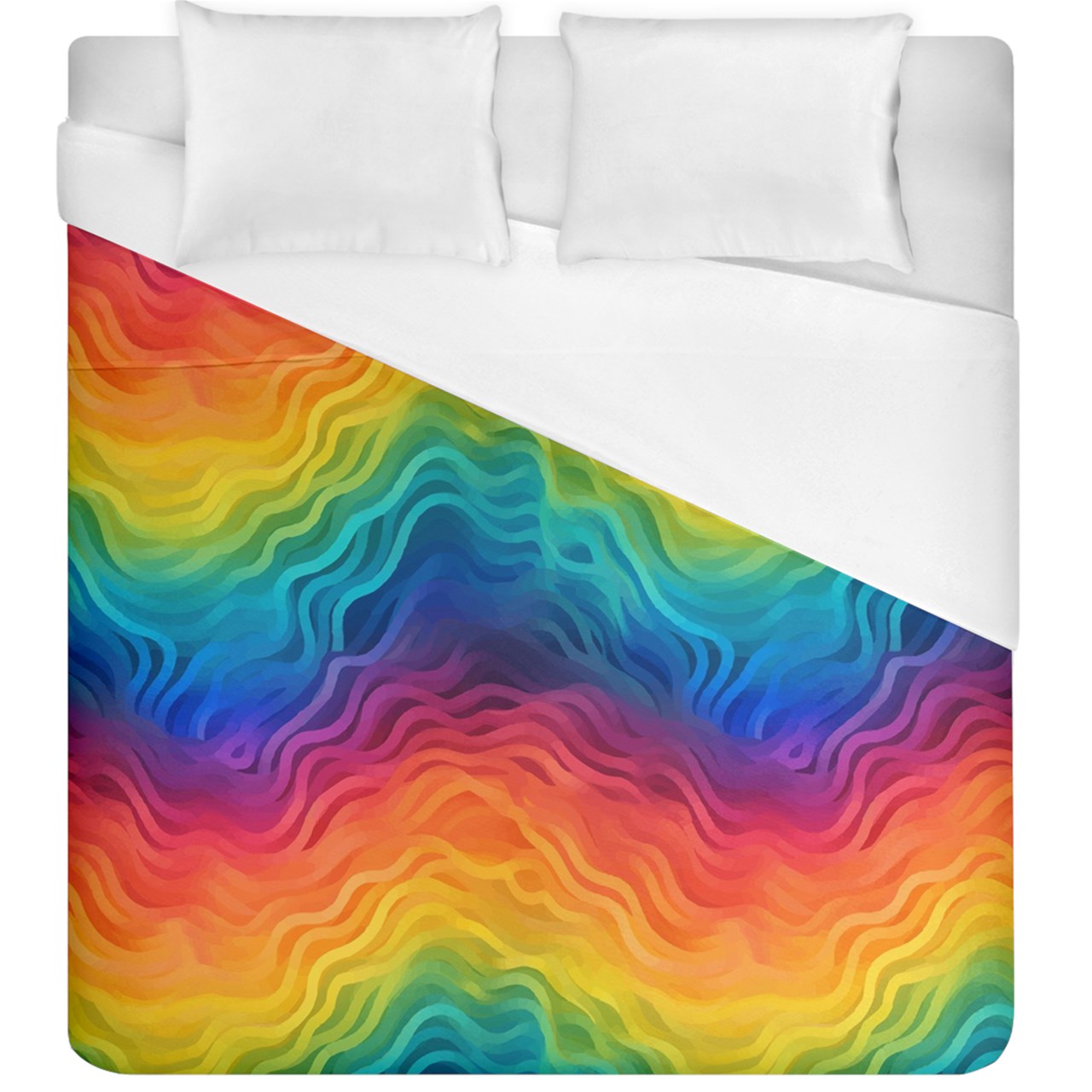 Lgbtq Rainbow Duvet Cover (King Size)