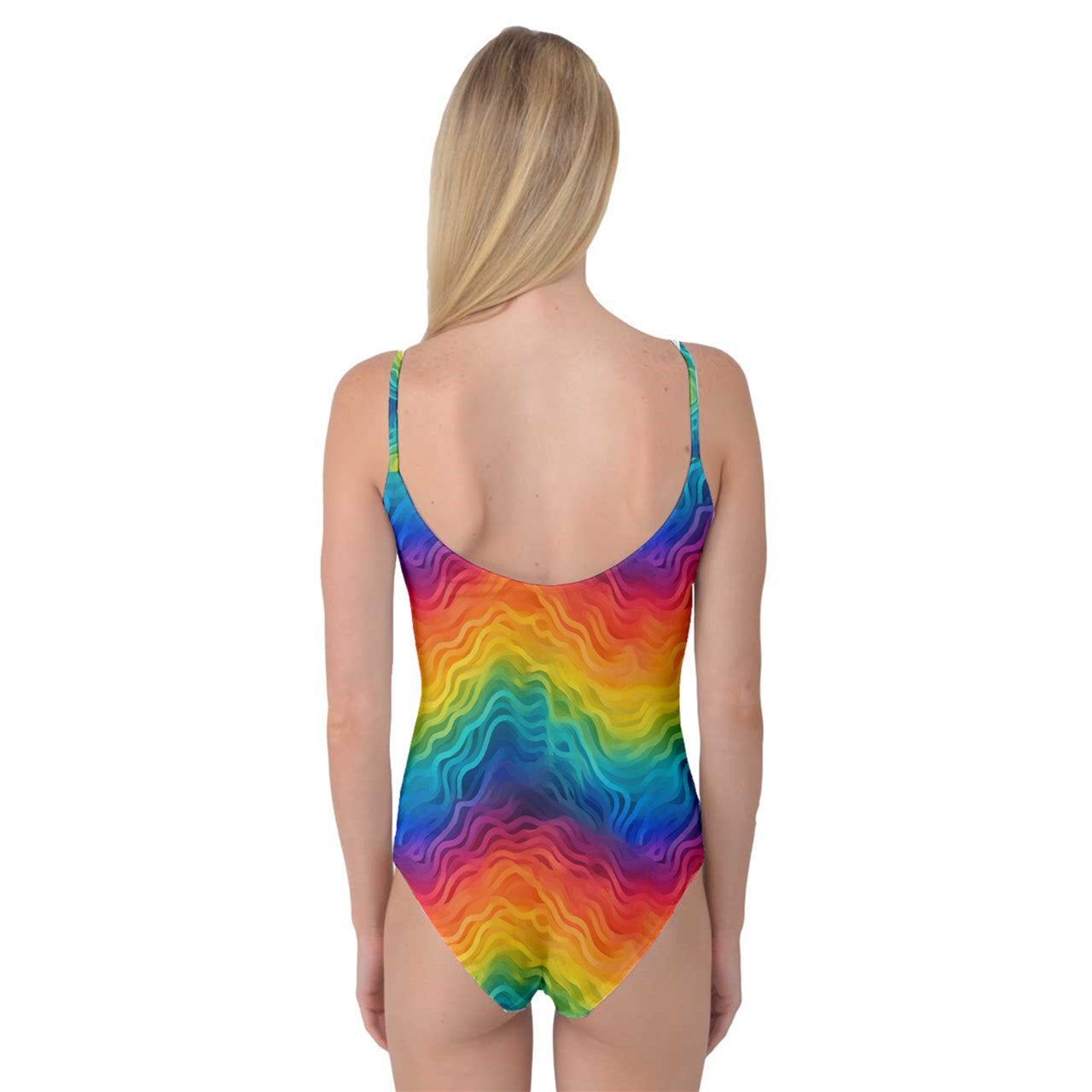 LGBTQ Rainbow Pride Camisole Leotard