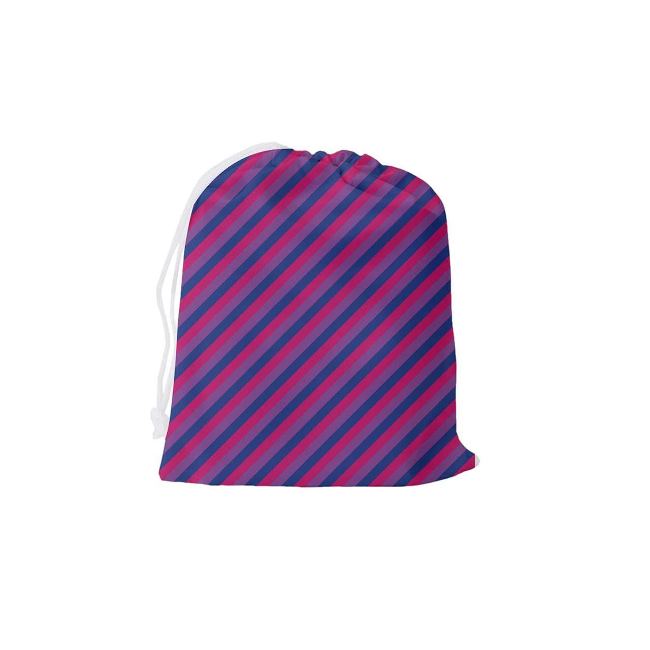 Bisexual Flag Drawstring Pouch (Medium)
