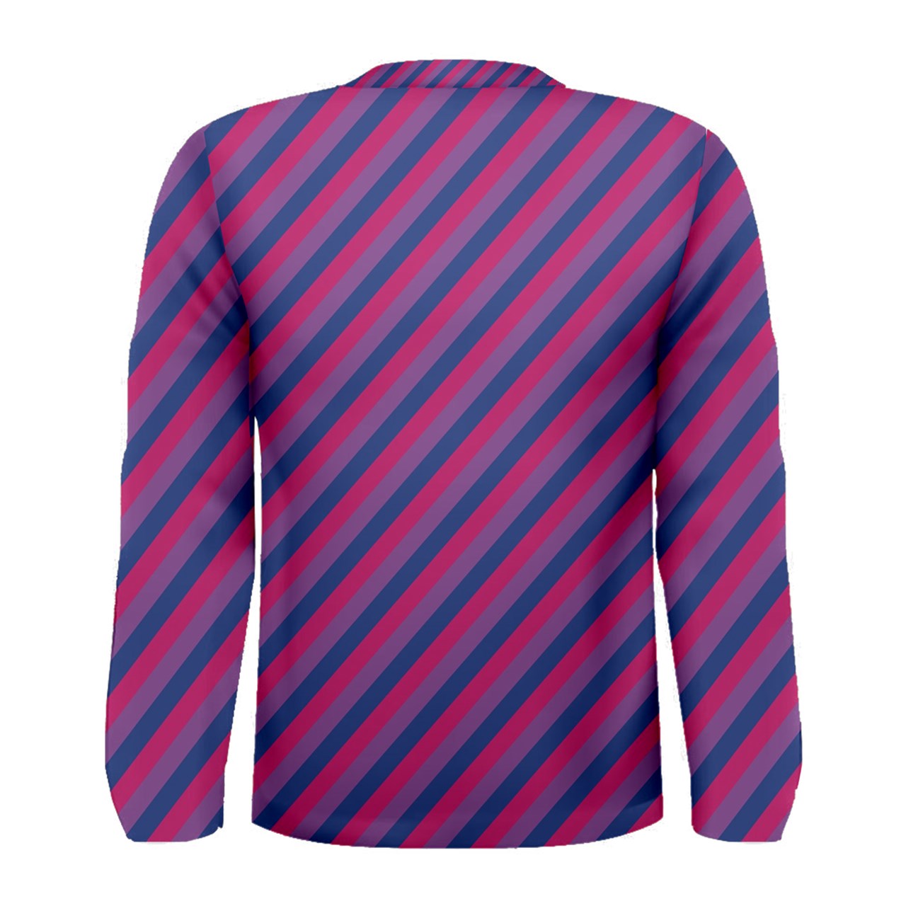 Bisexual Flag Men's Long Sleeve Tee