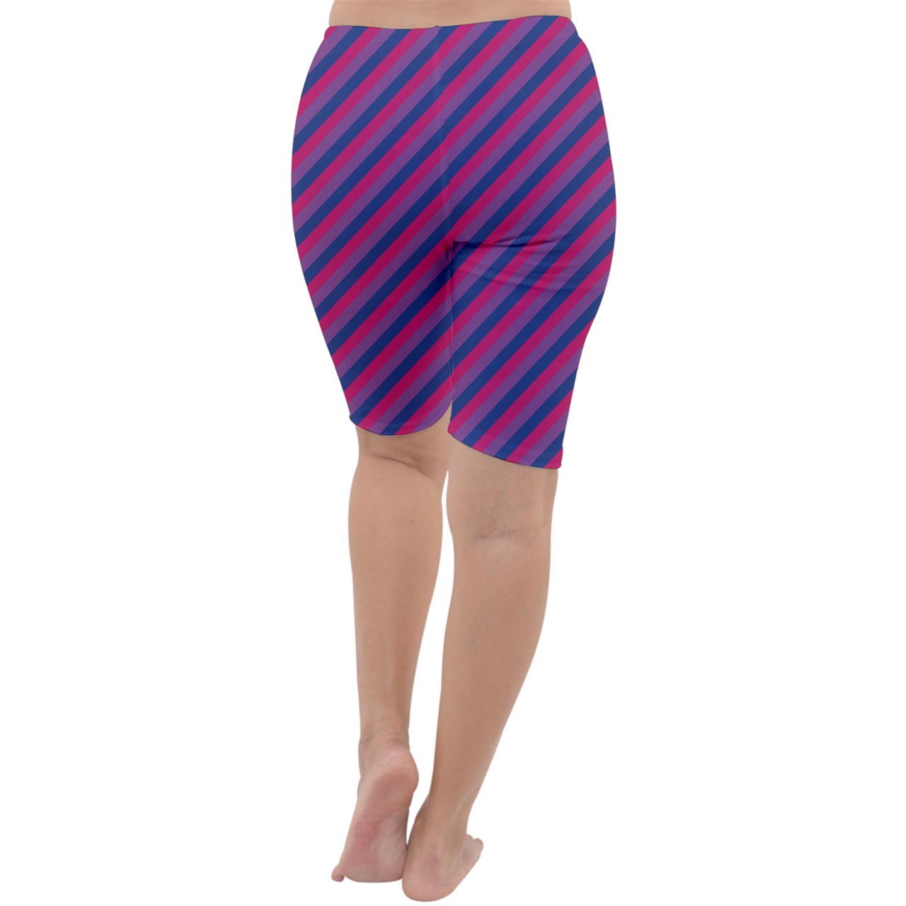 Bisexual Flag Cropped Leggings