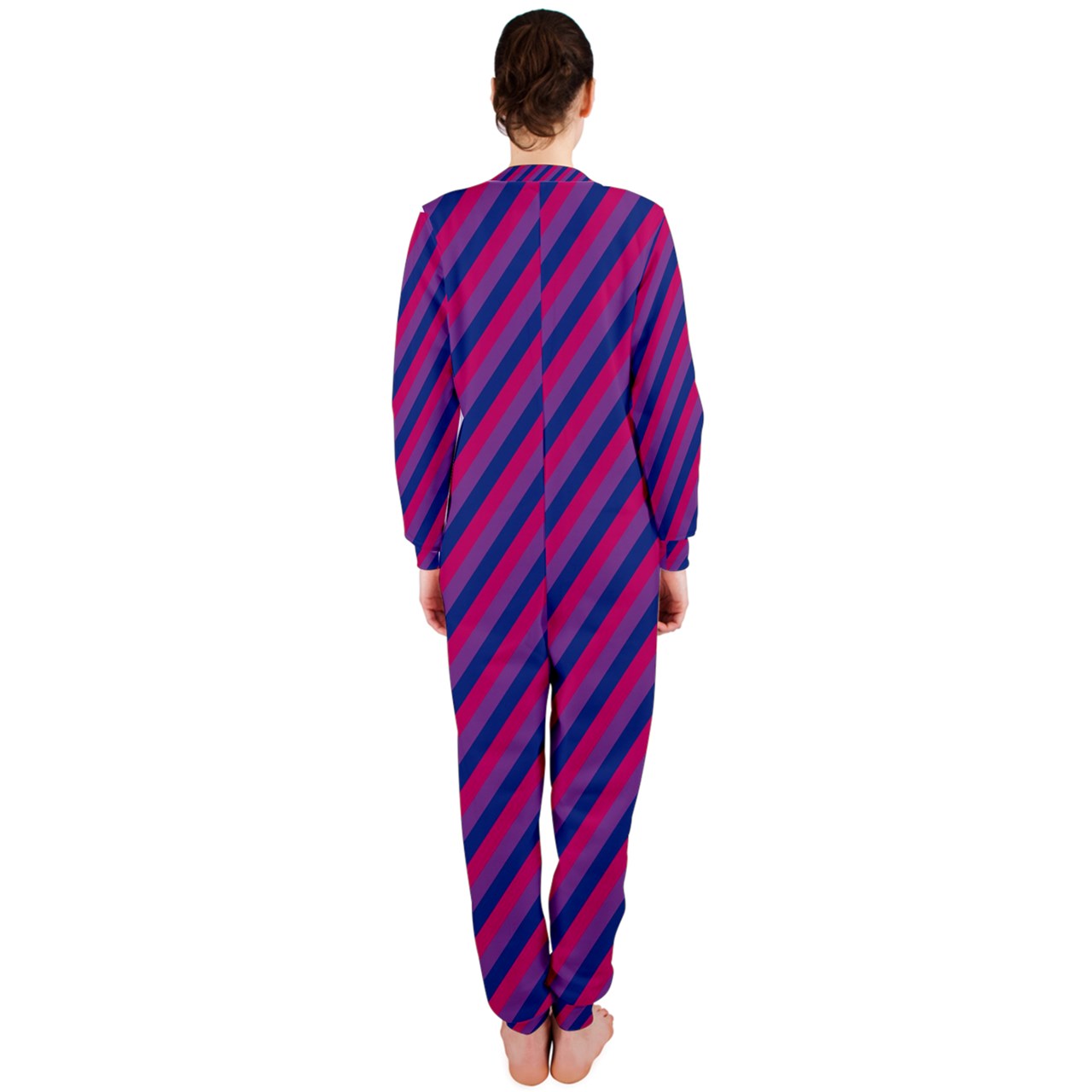 Bisexual Flag OnePiece Jumpsuit (Ladies)