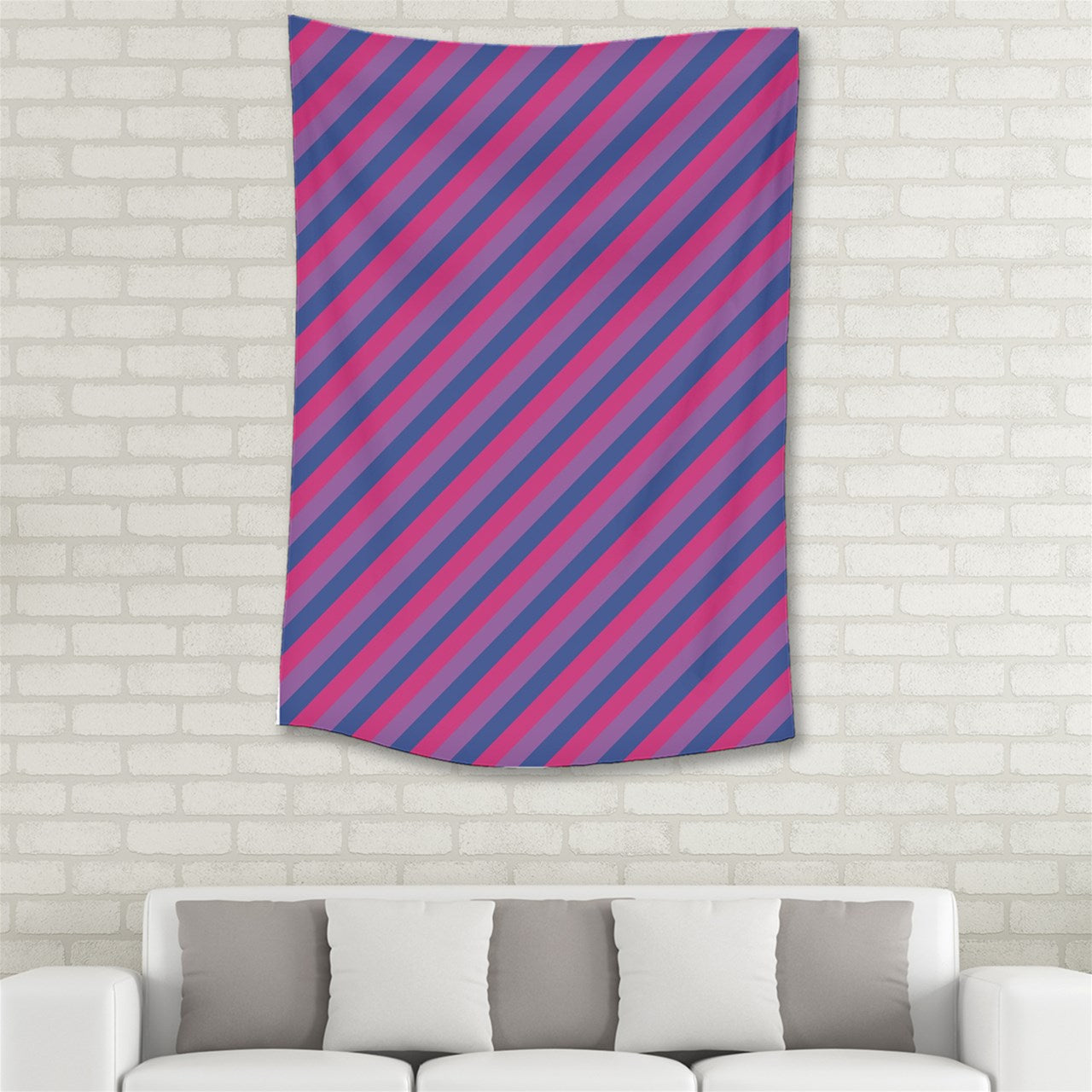 Bisexual Flag Small Tapestry