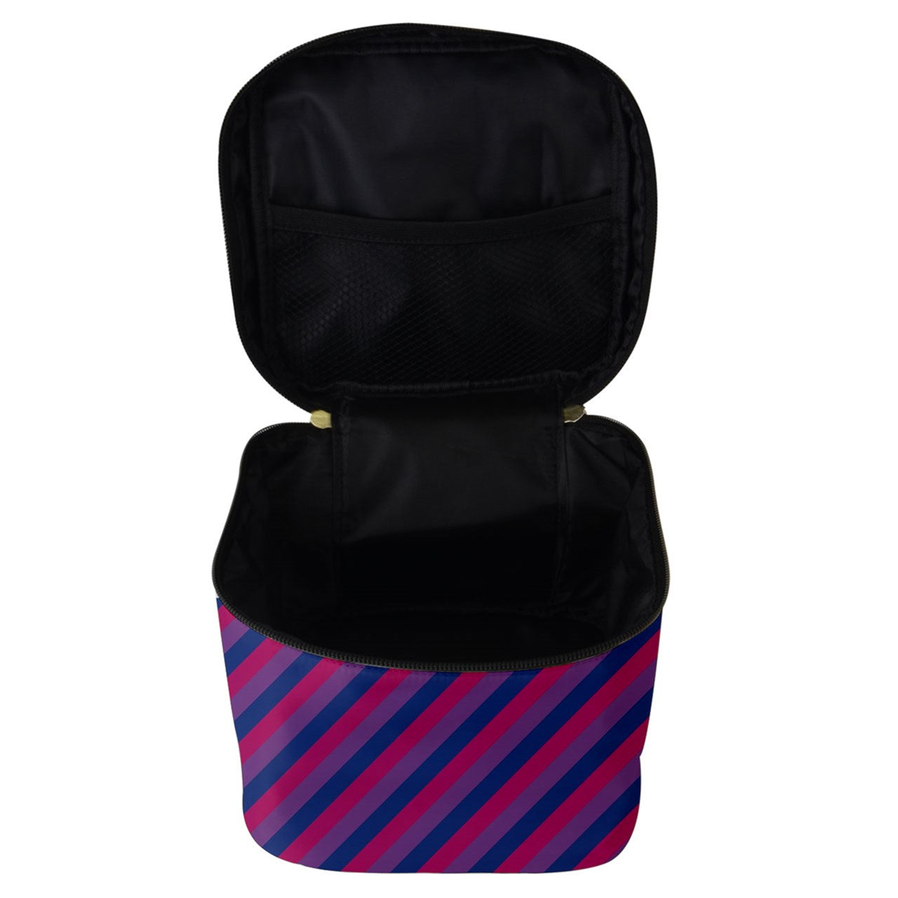Bisexual Flag Make Up Travel Bag (Small)