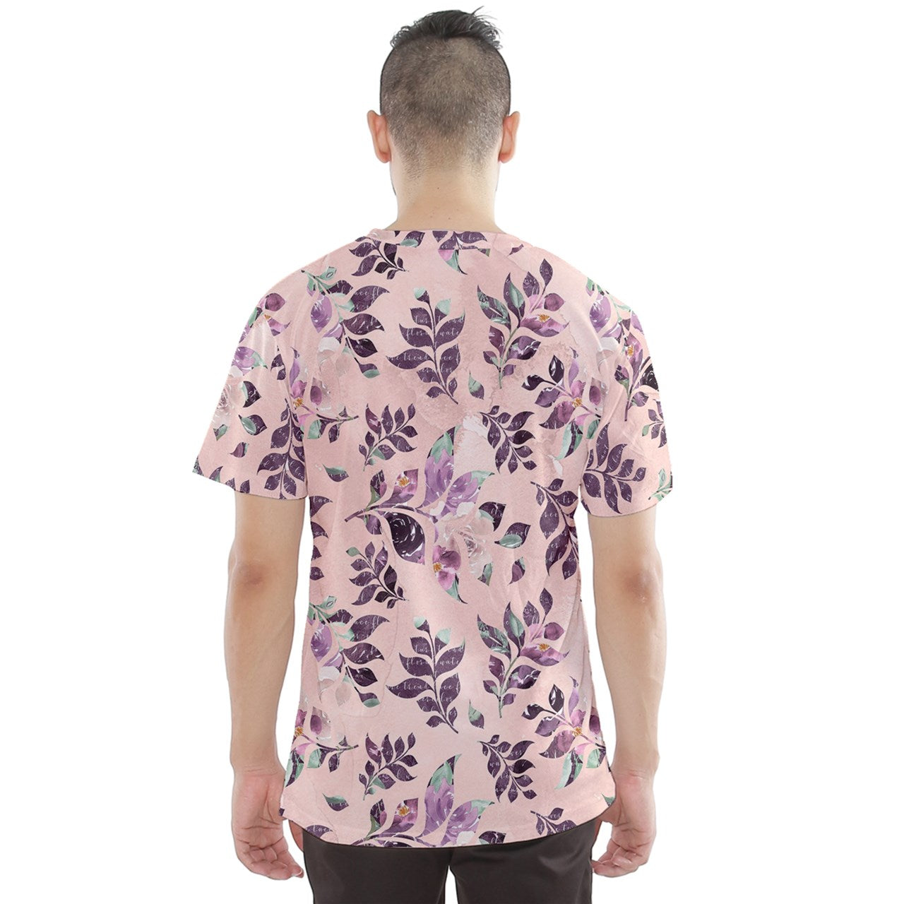 Sangria Men's Sport Mesh Tee