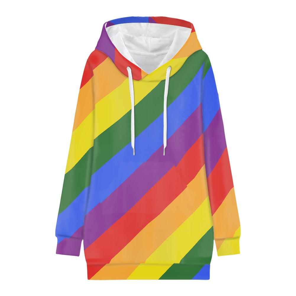 Rainbow Women's sweatshirt dress