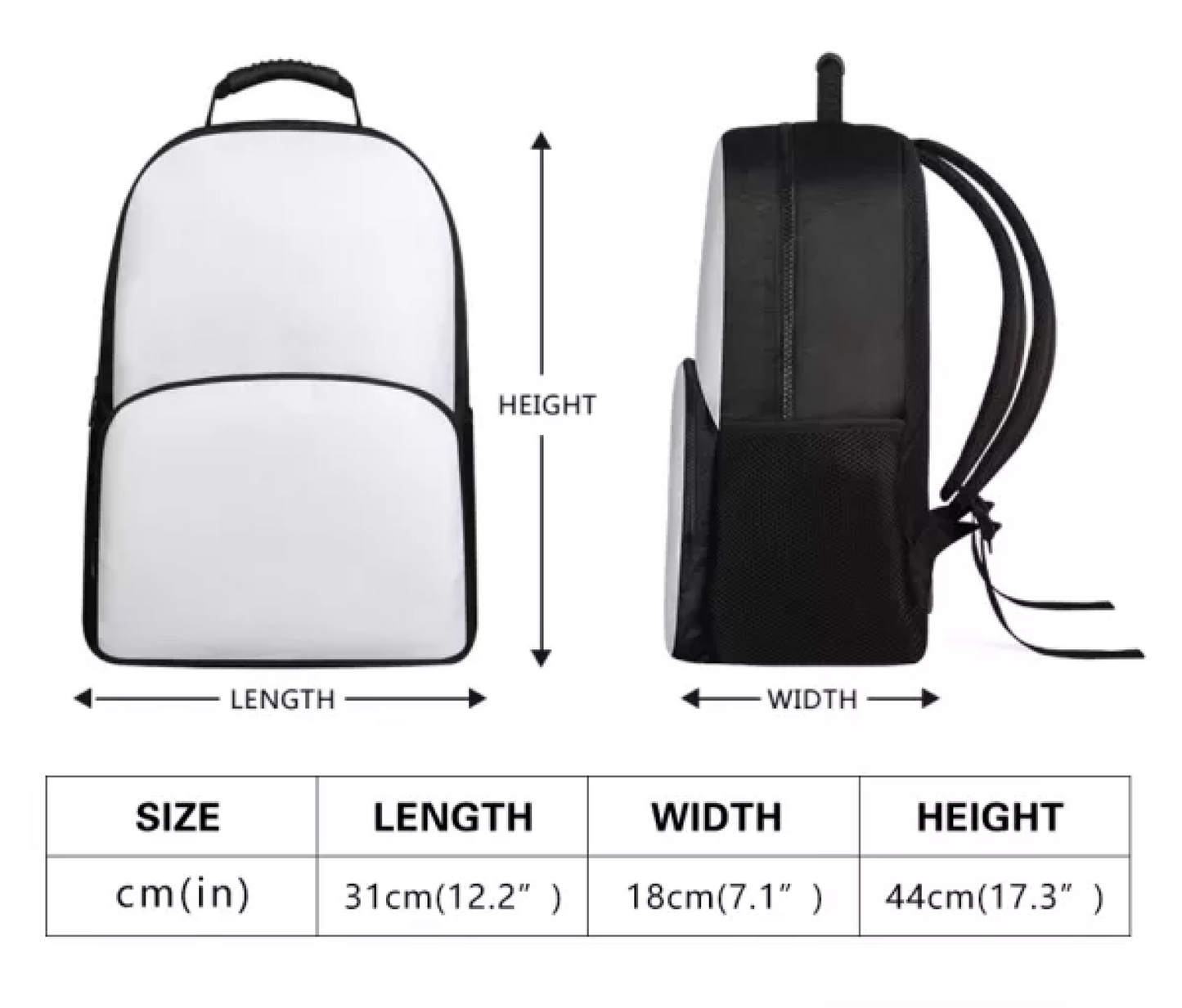 Rainbow Pride - LGBTQ 17 Inch Felt Backpack