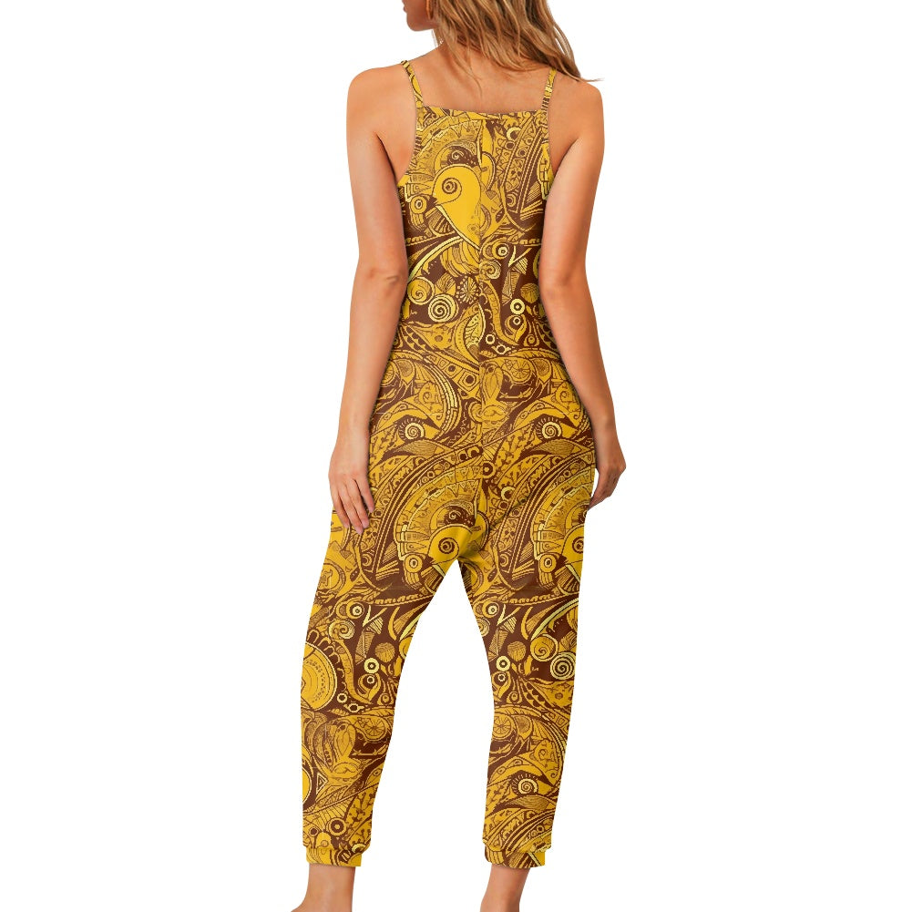 African Ethnic Rompers - Exclusive One-of-a-Kind Luxury Romper - Limited Edition, Ethically Made, and Stylishly Comfortable