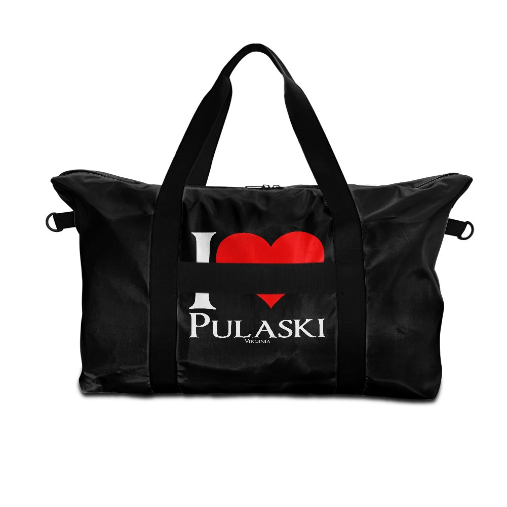 I Heart Pulaski Black Lightweight luggage