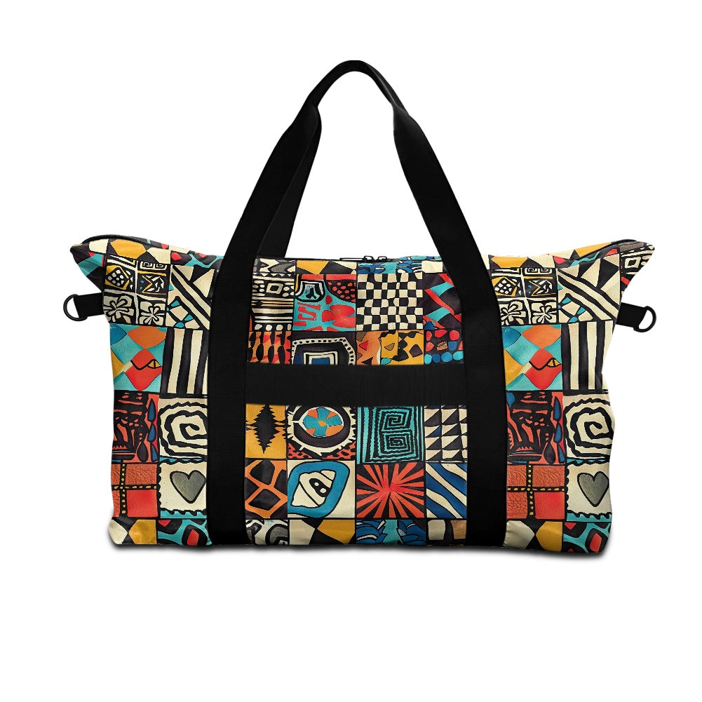 African Kente patterns Lightweight luggage