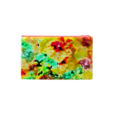 Hibiscus Impressionist Cosmetic Bag (XS)