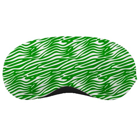 Sleeping Mask Green Wave