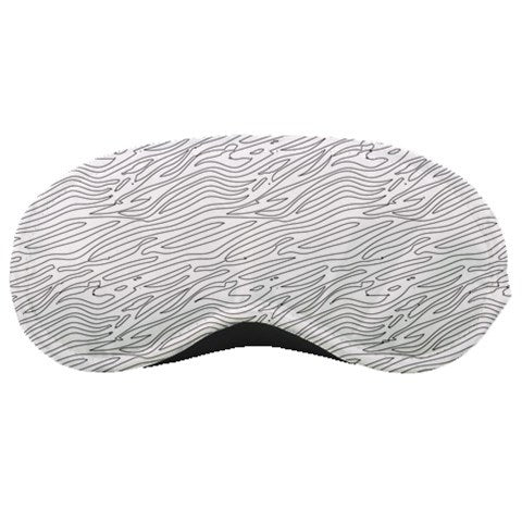Sleeping Mask White Stripes