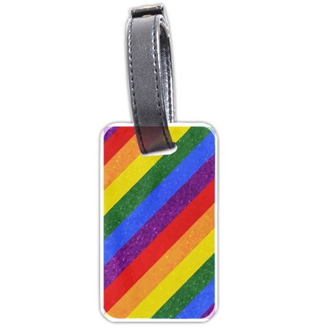 Rainbow Pride Luggage Tag (one side)