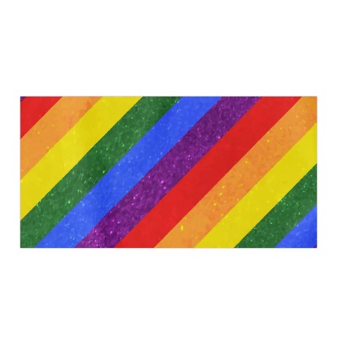 Rainbow Pride Satin Wrap 35" x 70"