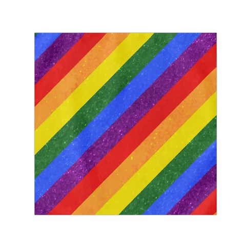Rainbow Pride Square Satin Scarf (30" x 30")