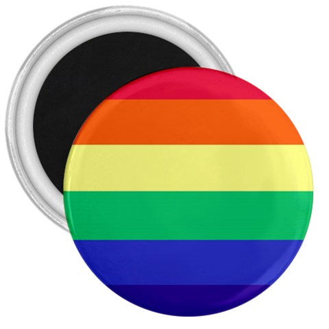 LGBTQ Rainbow Pride #12 3" Magnet