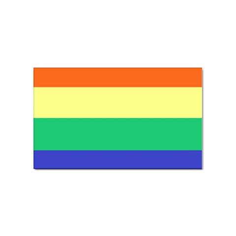 LGBTQ Rainbow Pride #12 Sticker Rectangular (10 pack)