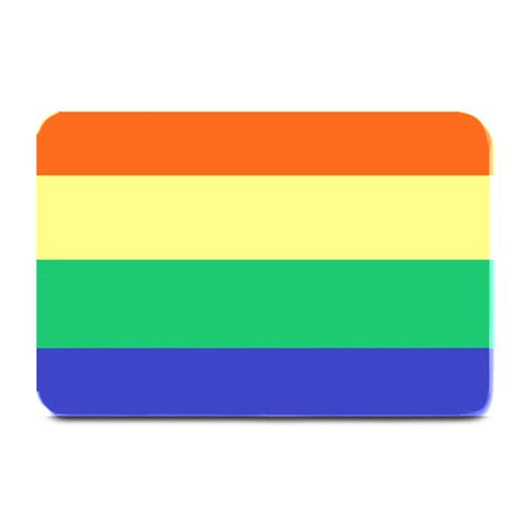 LGBTQ Rainbow Pride #12 Plate Mat