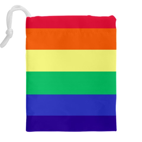 LGBTQ Rainbow Pride #12 Drawstring Pouch (4XL)