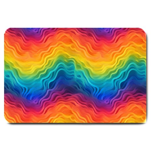 LGBTQ Rainbow Pride Large Doormat