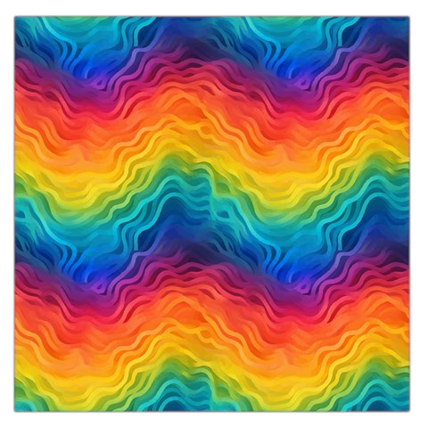 LGBTQ Rainbow Pride Square Satin Scarf (36" x 36")