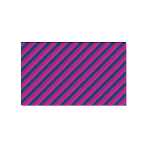 Bisexual Flag Sticker (Rectangular)
