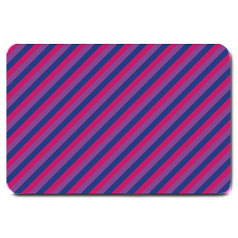 Bisexual Flag Large Doormat