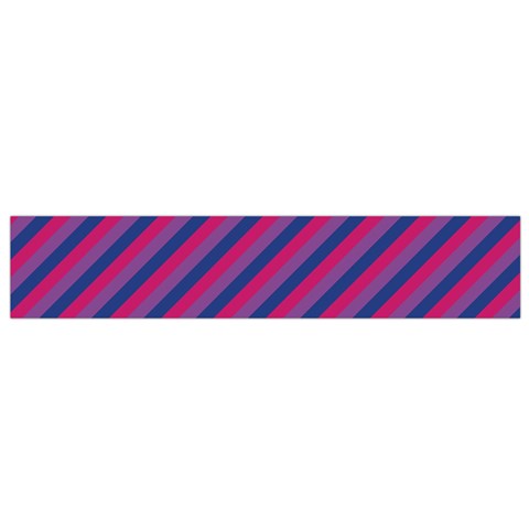 Bisexual Flag Small Premium Plush Fleece Scarf