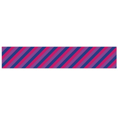 Bisexual Flag Large Premium Plush Fleece Scarf