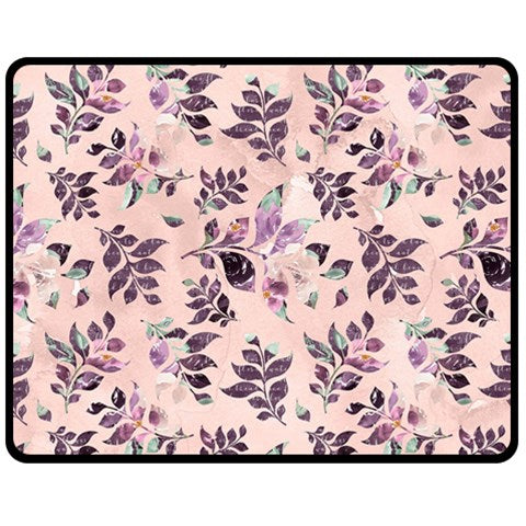 Sangria Two Sides Fleece Blanket (Medium)