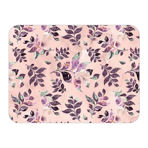 Sangria Two Sides Premium Plush Fleece Blanket (Mini)