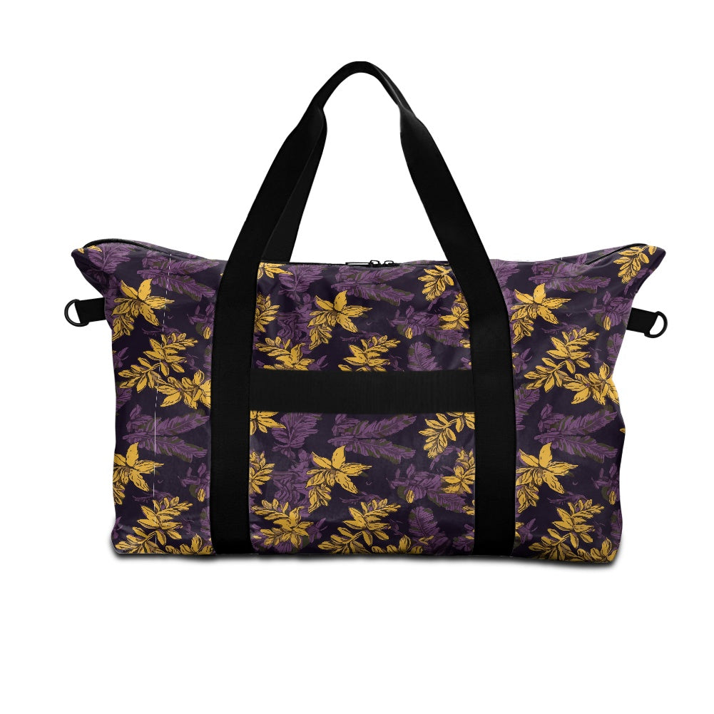 Lauae Purple and Yellow Lightweight luggage