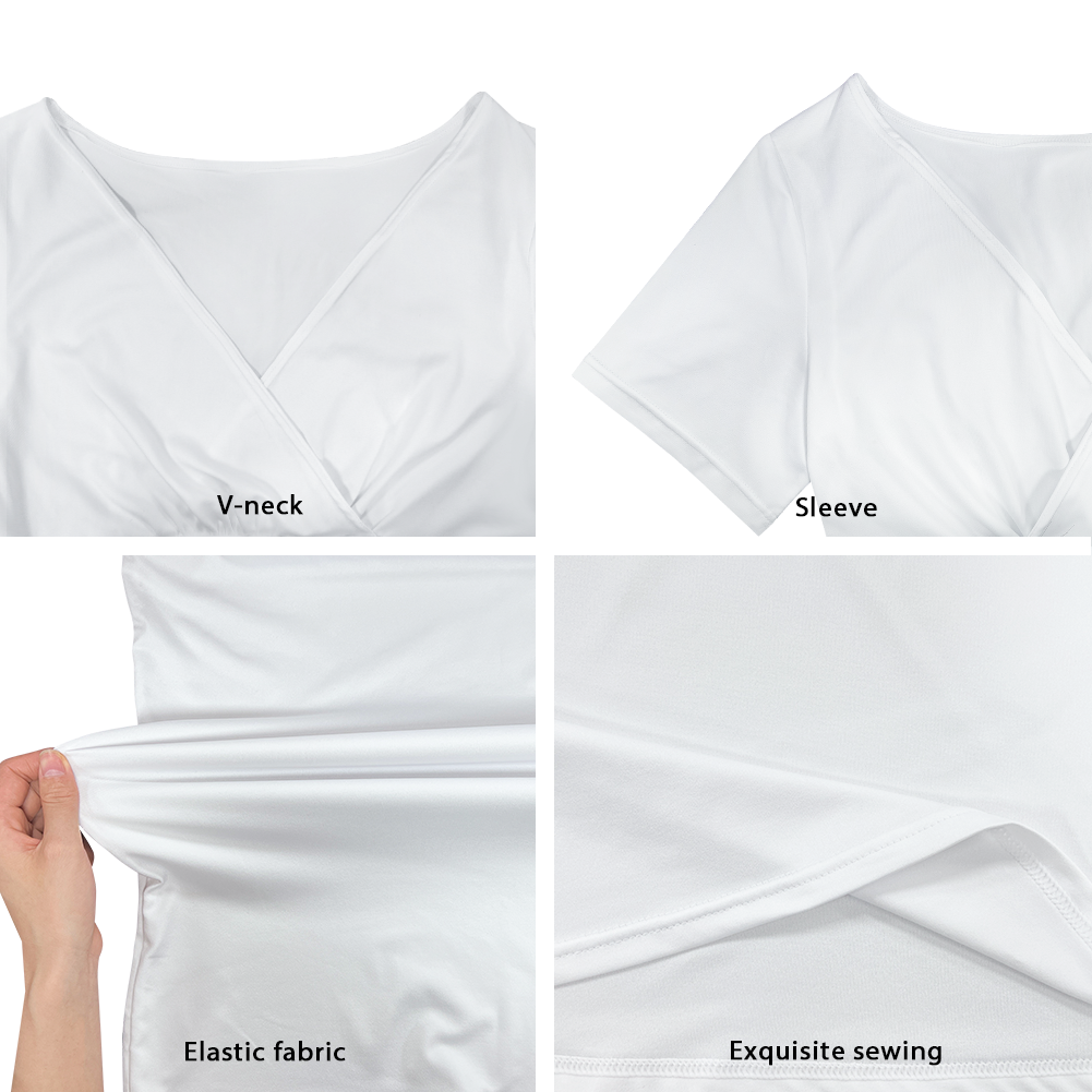 Polynesian V-Neck Ladies Maxi Dress up to 3XL