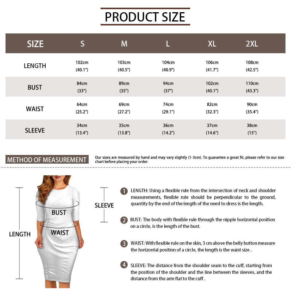 Women's V-neck A-Line Red & White Polka Dot dress