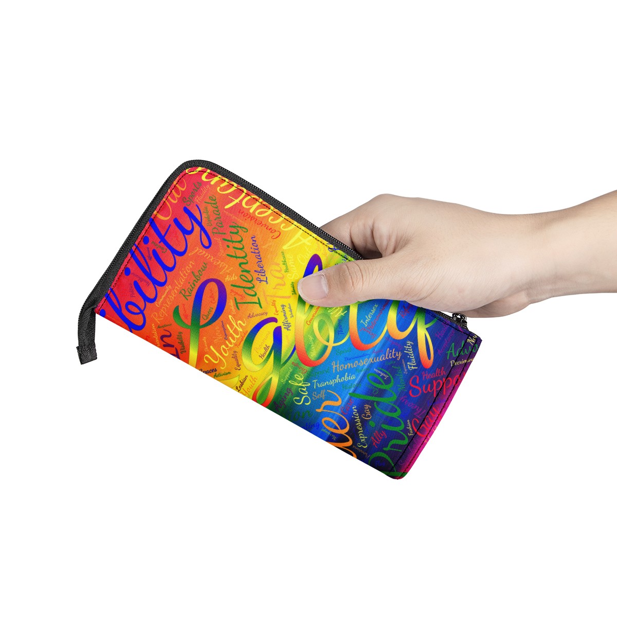 LGBTQ Word Cloud Pencil Case