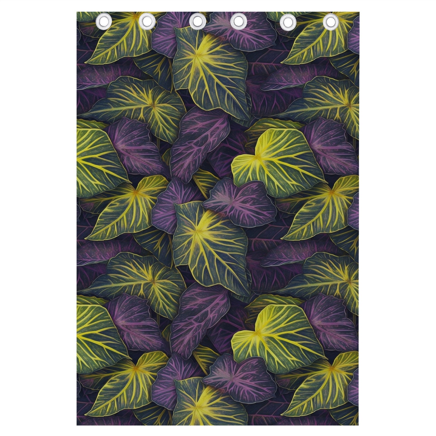 Luxtrini Iridescent Syngonium: Purple and Yellow D30L