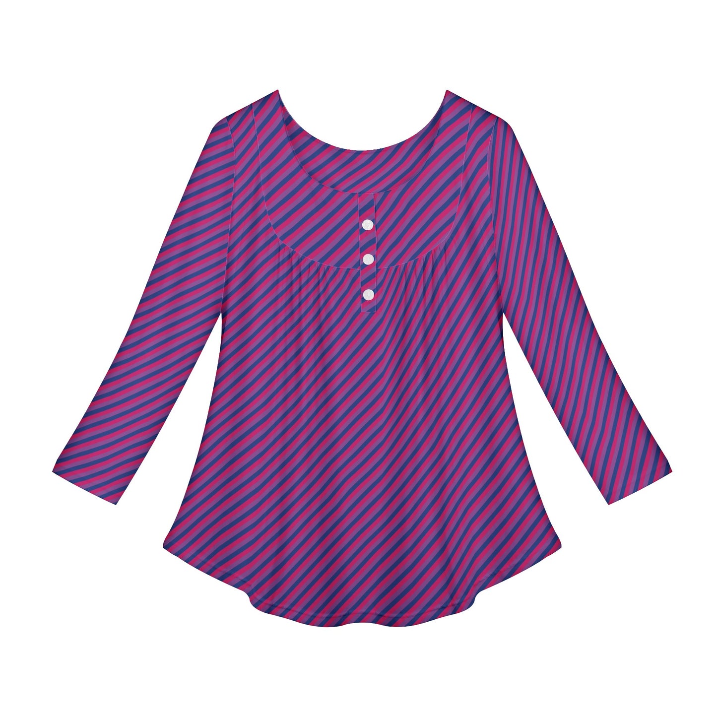 Bisexual Pride Women Long Sleeve Shirt