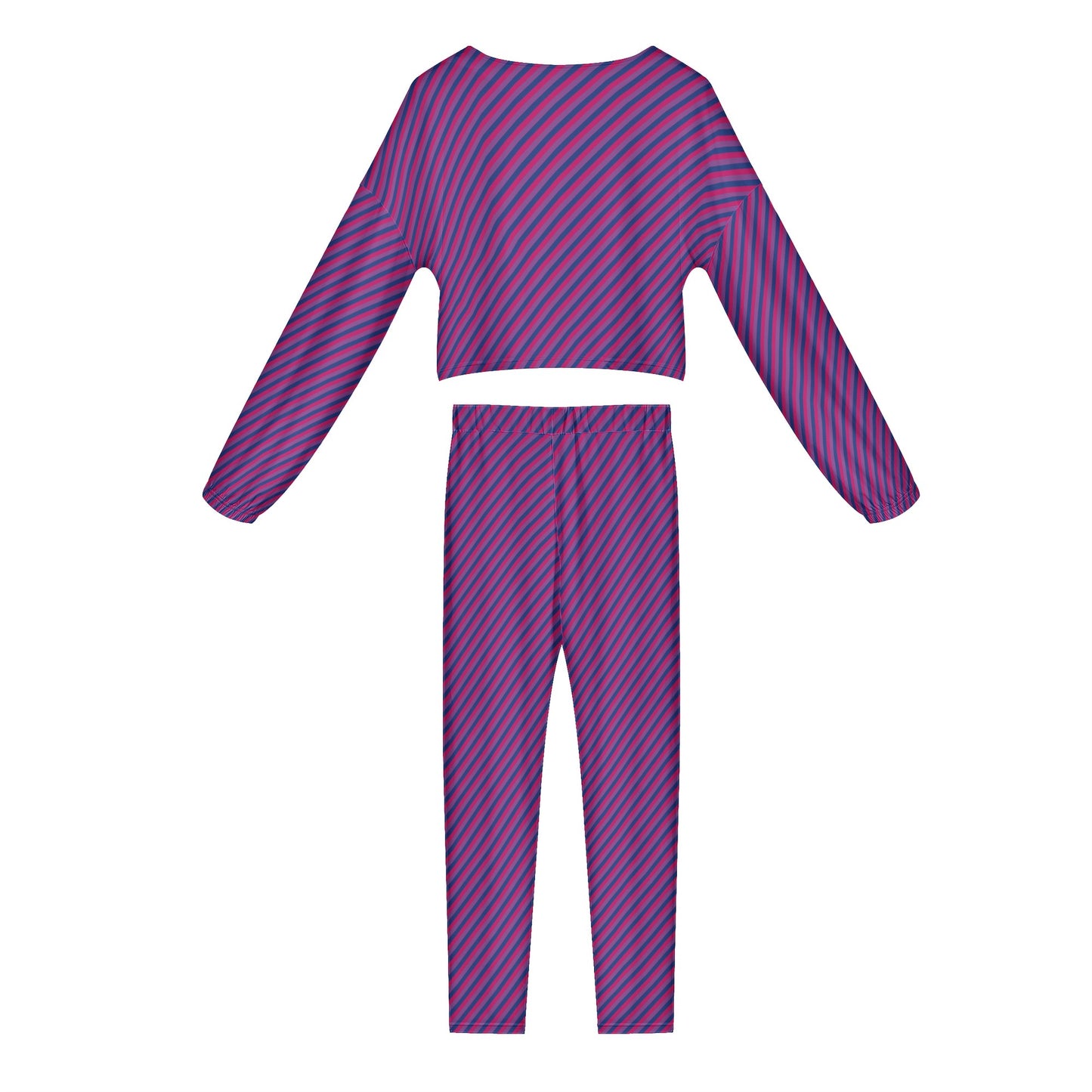 Bisexual Pride Sexy 2 Pieces Set Outfit for Women