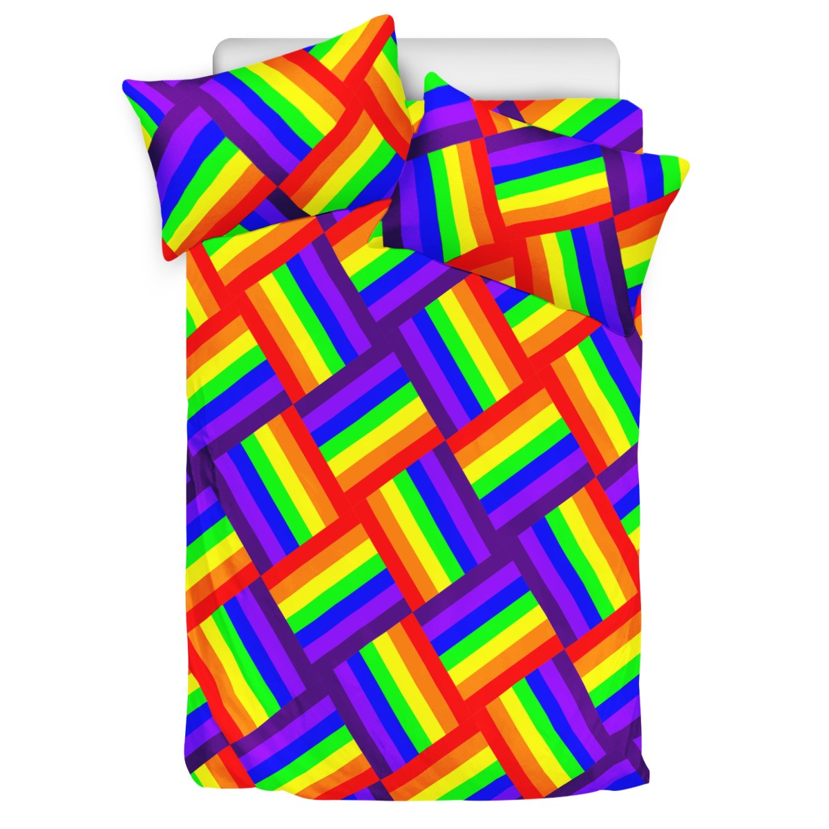 Rainbow Weave 3 Pcs Beddings