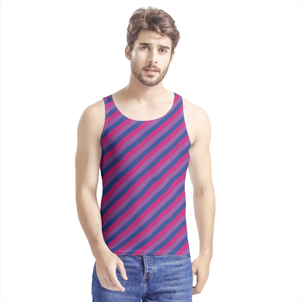 Bisexual Pride Men's All Over Print Tank